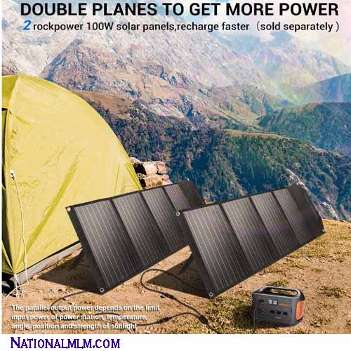 ROCKPALS-RP082-100w-Foldable-Solar-Panel-Charger-with-Kickstand